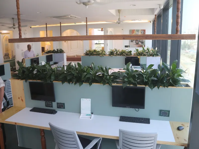 Office Lobby & Reception Area